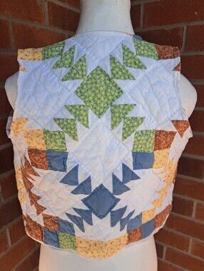 Children's Upcycled Quilt Vest